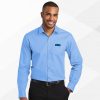 Port Authority ® Slim Fit Long Sleeve Carefree Poplin Shirt - Image 3