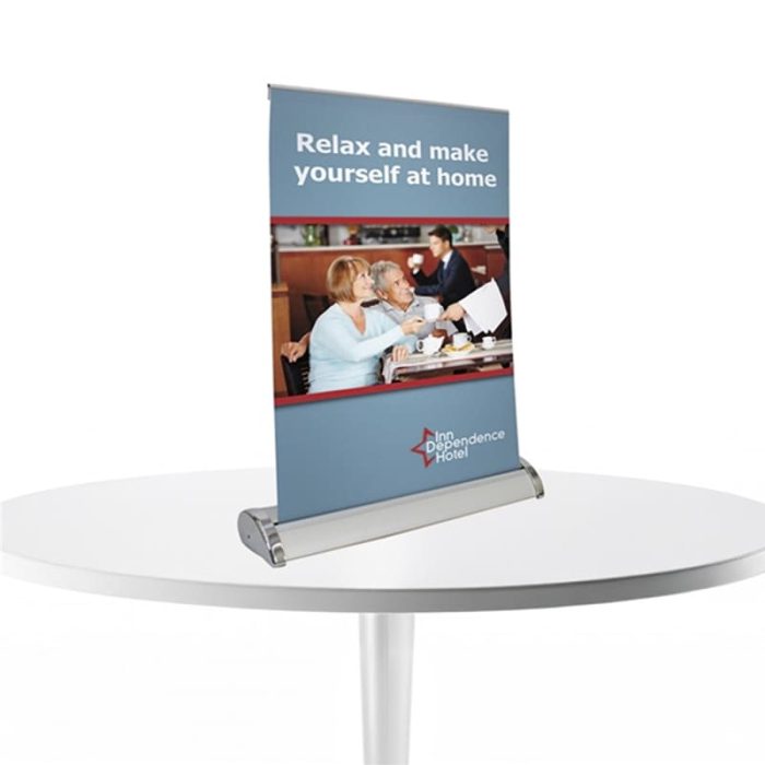 Table Top Banner Stand